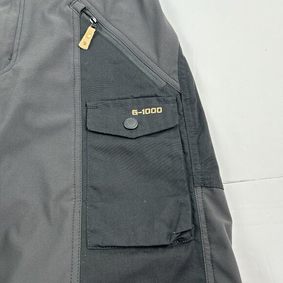 Fjallraven Nikka Curved Womens Shorts Black G1000 Size 26 Waist - Picture 7 of 16